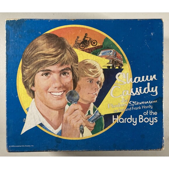 Vintage Shaun Cassidy THE HARDY BOYS Record Player by Vanity Fair (no needle) - Picture 2 of 6